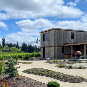 Oregon Wine Country Modern Japanese Garden