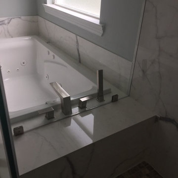 Porcelain Slab Shower wall