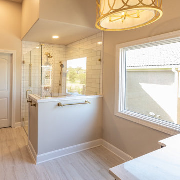Lenexa, Kansas Primary Bathroom Remodel with Zero-Entry Shower