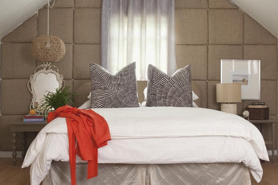 Bedroom - eclectic bedroom idea in Atlanta