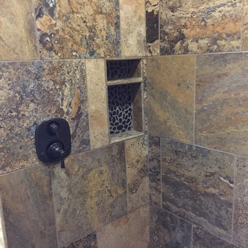 Master shower