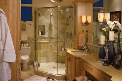 Inspiration for a contemporary bathroom remodel in Seattle