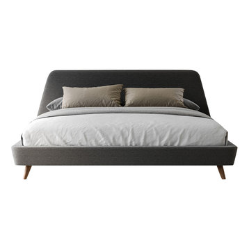The 15 Best King Size Platform Beds For, Luxeo Lexington King Size Square Platform Contemporary Bed