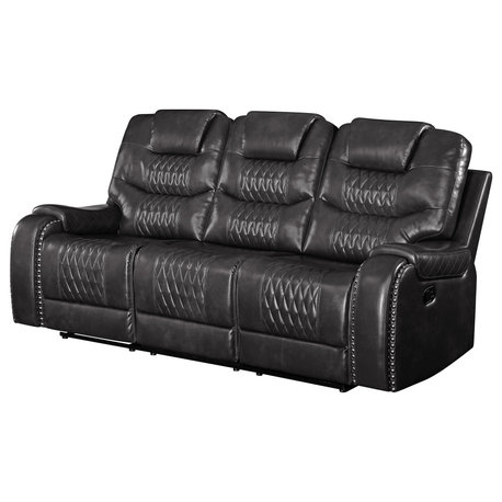 Acme Sofa Motion With Magnetite Pu 55410