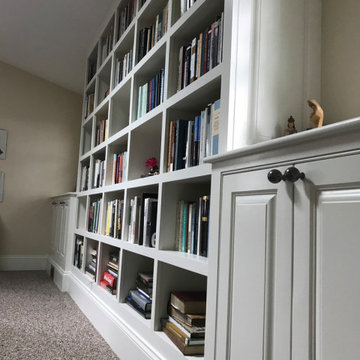 Home Library in Newton, MA