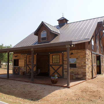 Horseshoe Bay European Style Horse Barn