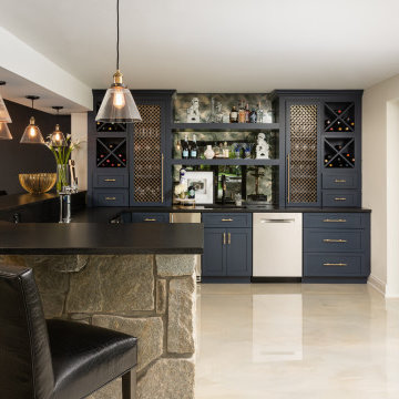 Hotel Inspired Basement Remodel- Ashburn, VA