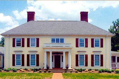Inspiration for a large timeless exterior home remodel in Other