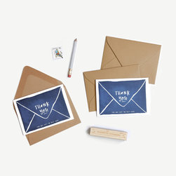 Mini Thank You Card Packs- Envelope - Accessories and Decor