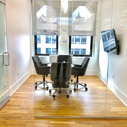Manual Solar Office Shades - Roller Shades
