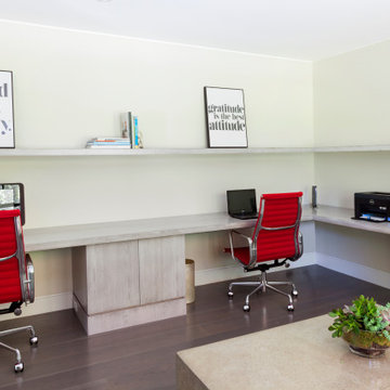 Modern Home Office for Two - Allendale, New Jersey