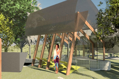 Contemporary home design in Melbourne.