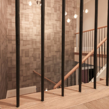 Project #81 | Modern Staircase with Integrated Seating
