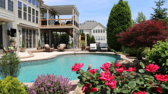 Outdoor Oasis Poolscape in St. Louis