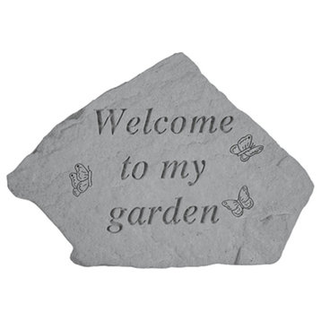 "Welcome to My Garden" Stone