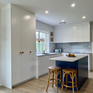 Contemporary Coastal Kitchen & Laundry