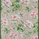 Momeni - Madcap Cottage Summer Garden Isleboro Eve Smm-2 Rug, Gray, 8'0"x10'0" - The elegant exuberance of this Madcap Cottage by Momeni rug collection turns classical textile prints into illustrative pattern play. Whether reimagining the iconic arrangement of the Union Jack flag or capturing the blooming florals of a lush English garden, each hand-hooked carpet brings an element of revival style to interior floors everywhere. The eclectic design of the traditional floorcoverings feel sumptuous and soft underfoot, thanks to a dense rug pile woven from natural wool fibers. Bring the adventure home.