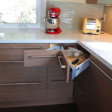 Kitchen in the Santa Cruz Mountains