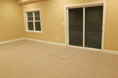 Example of a basement design in Boston