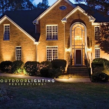Minneapolis Brick Home Lighting