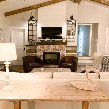 Open Plan Great room space on Lake Lanier