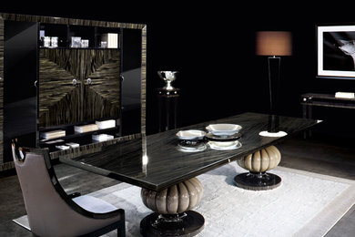 Eclectic dining room photo in Other