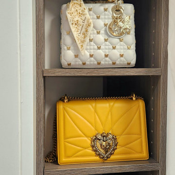 Closet Organizing - Walk-in Closet
