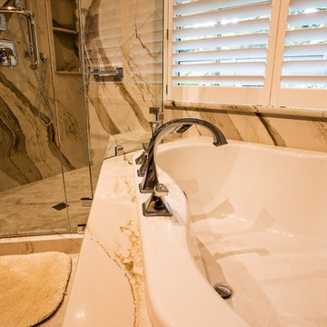 Cambria Quartz Master Bathroom Remodel