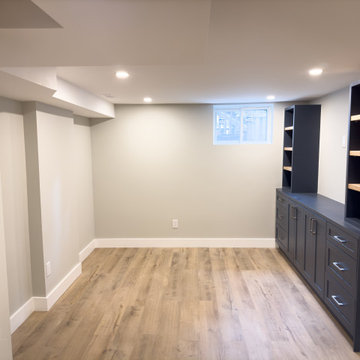 Basement Remodel - Project Bellhaven - Family Room