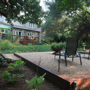 Gravel Seating Area
