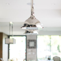 Orchid Custom Home 2 - Kitchen Island Lighting