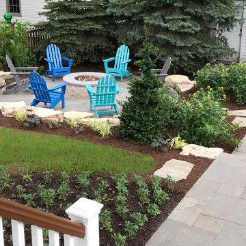 Immersive Fire Pit Gathering Area