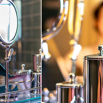 Badeinrichtung Retro Stil