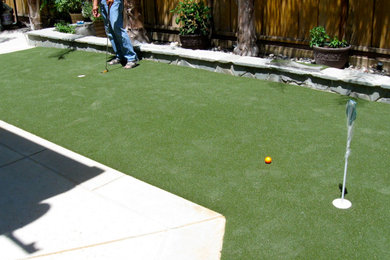Putting Green from old pool