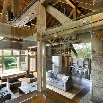 Straight Glass Handrails