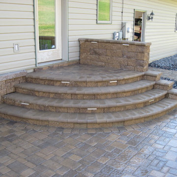 Rounded steps