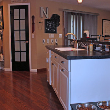 Kitchen Design: Open Concept Style, Mid Continent Cabinetry, Soapstone Counter
