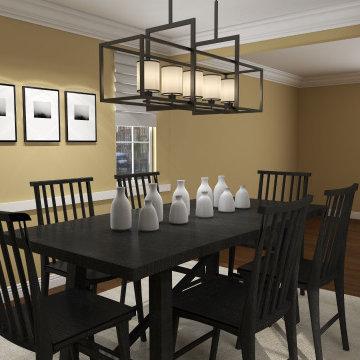 South Euclid Dining Room - design concept 2