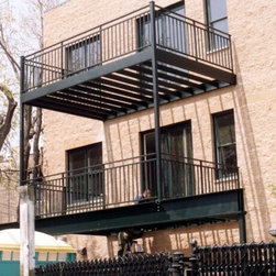 Steel porch - Products