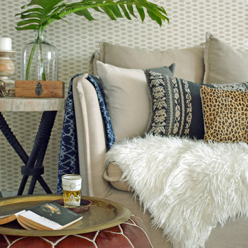 Cosy living room styling by Anserai/Elly MacDonald Design