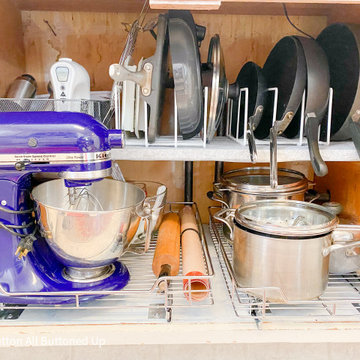 Kitchen and Pantry Organization ideas by All Buttoned Up