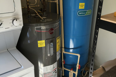 Pressure Tank and Water Heater Install