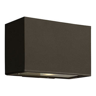 Hinkley Atlantis Integrated LED Outdoor Up Down Light Wall Mount, Up ...