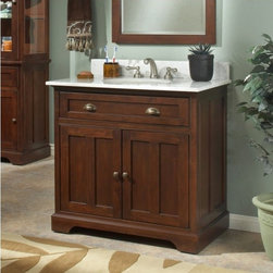 Customize Solid Wood Bathroom Vanity- - Products