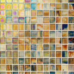 Brown Eyes Blue - Tile