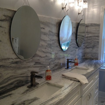 Elegant Marble Bathroom