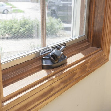 Custom Stained Andersen Windows Make the Perfect Match