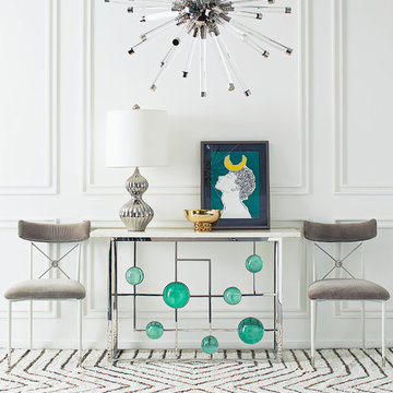 Globo Fretwork Console