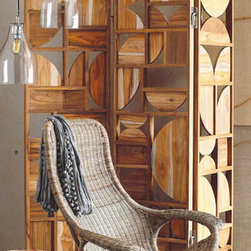 Roost Timo Teak Screen -SKU: F170 - Living Room Furniture