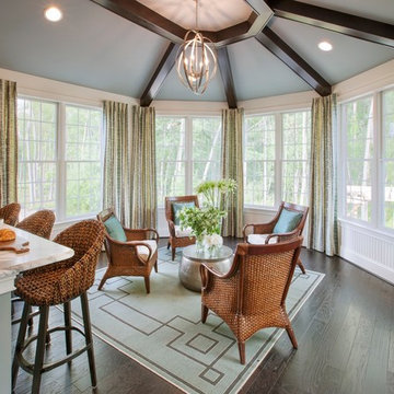 Beach Style Living Room